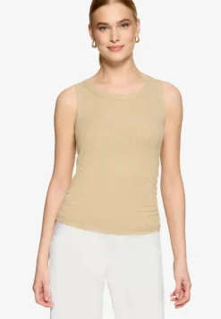 Basic-Top im Glitzer-Look