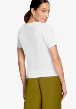 Basic-T-Shirt mit Rundhalsausschnitt