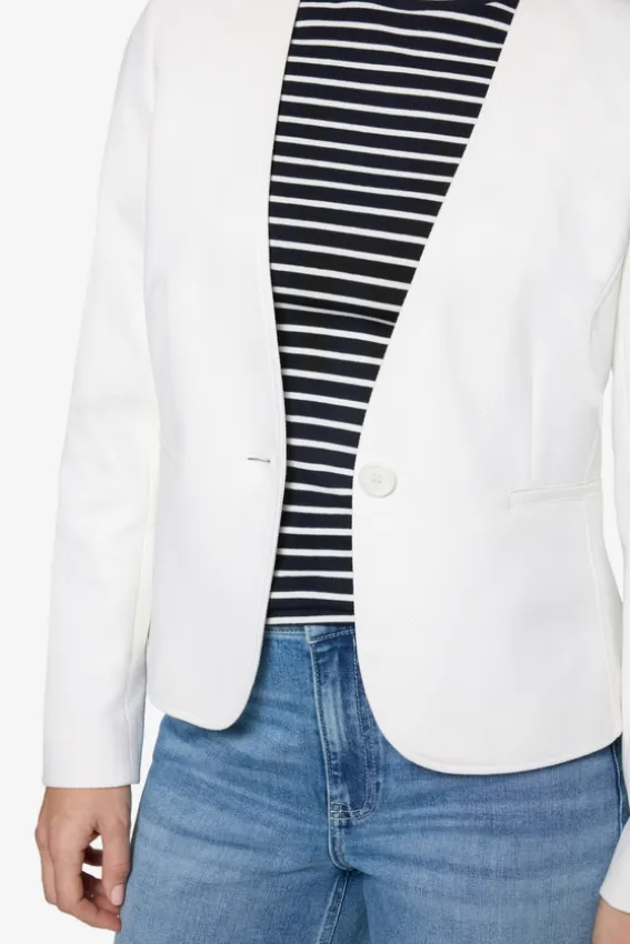 Blazer mit Paspeltaschen