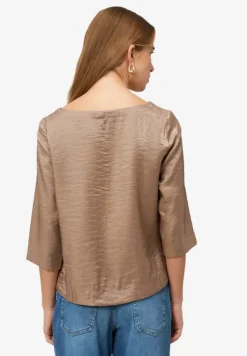 Bluse mit Knittereffekt