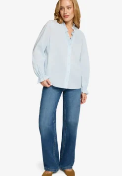 Bluse mit Rüschen