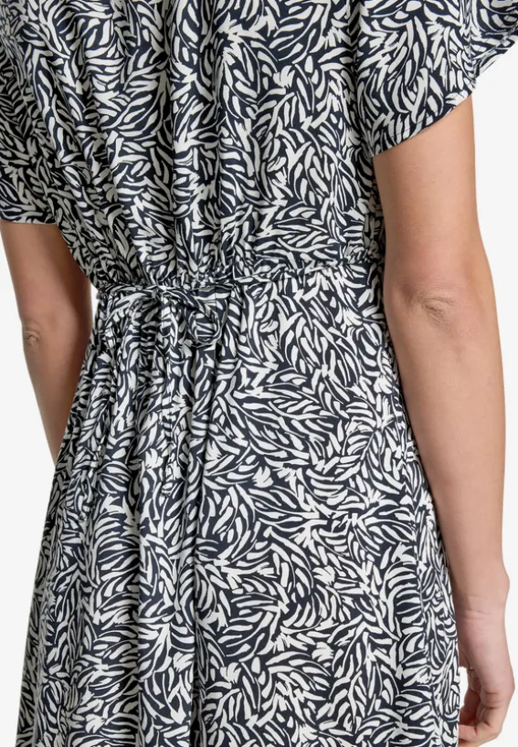 Blusenkleid Mini mit Bindegürtel