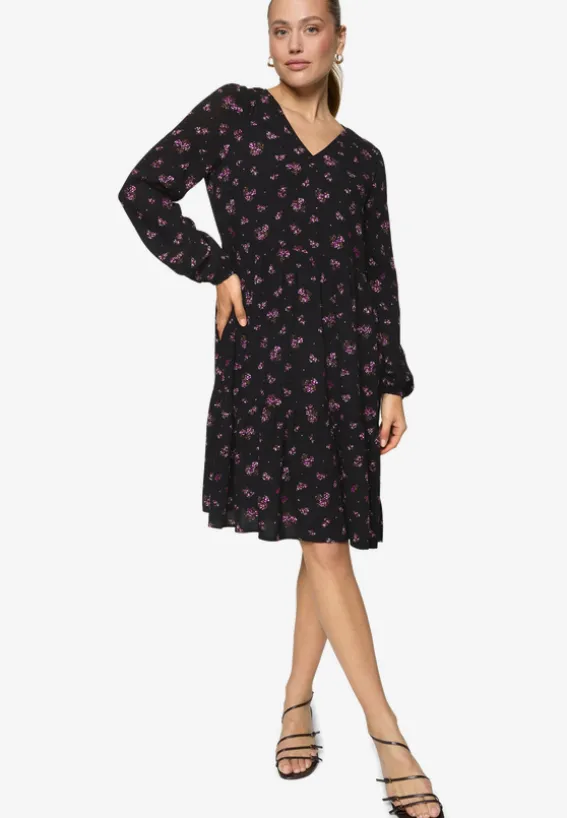 Blusenkleid mit Blumen