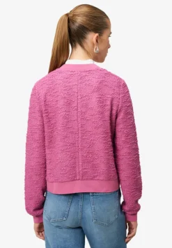 Boucè Jacke mit Reißverschluss