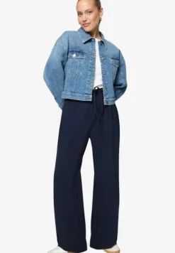 Jeansjacke kurz mit Knopfleiste
