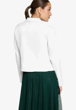 Jeansjacke tailliert mit Knopfleiste
