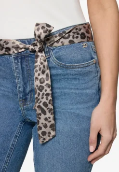 Jeans mit Leo-Gürtel Style Orlando 28 Inch