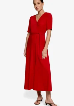 Jerseykleid mit Gürtel