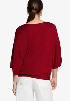 Kurzarmpullover mit V-Ausschnitt