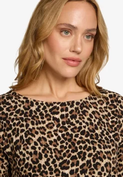 Leobluse mit Rundhalsausschnitt