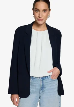 Longblazer mit Paspeltaschen