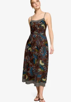 Maxikleid mit floralem Muster