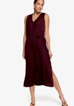 Midikleid elegant mit Schlitz