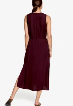 Midikleid elegant mit Schlitz