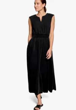 Midikleid mit elastischem Bund