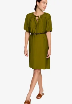 Minikleid mit Flechtgürtel
