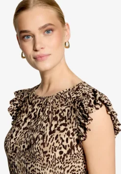 Minikleid mit Leoprint