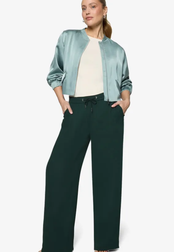 Palazzo-Hose mit elastischem Bund