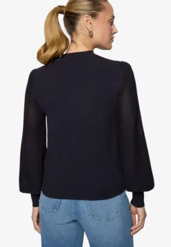 Pullover mit hohem Kragen