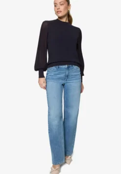 Pullover mit hohem Kragen