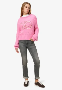 Pullover mit Logostickerei