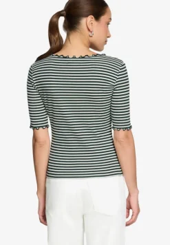 Shirt gestreift mit Raffung