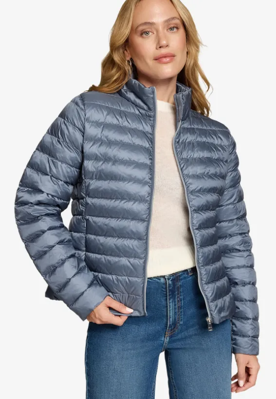 Steppjacke mit Stehkragen