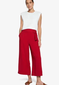 Stoffhose 7/8 Länge mit Schnalle