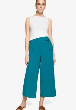 Stoffhose 7/8 Länge mit Schnalle