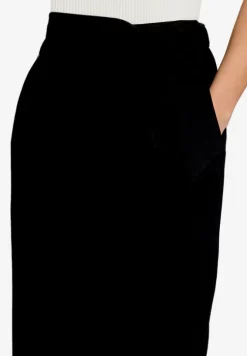 Stoffhose 7/8 Länge mit Schnalle