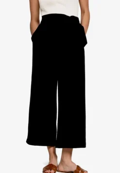 Stoffhose 7/8 Länge mit Schnalle
