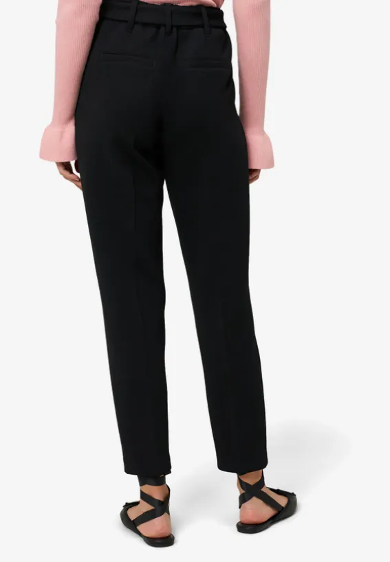 Stoffhose mit Bindegürtel 28 Inch
