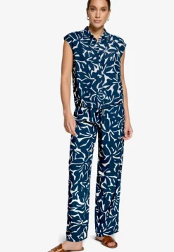 Stoffhose mit Blumenmuster