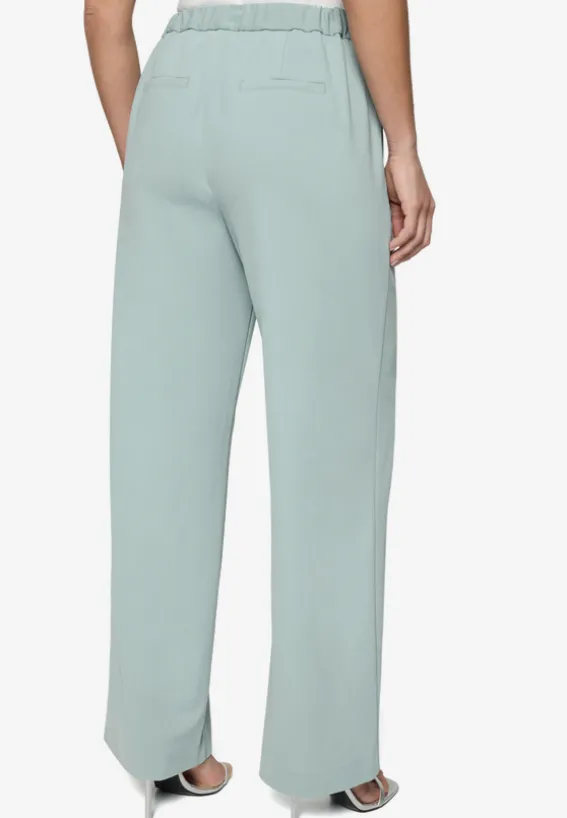 Stoffhose mit Schlitz vorn