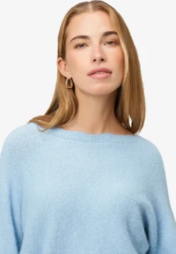 Strickpullover mit U-Boot Ausschnitt