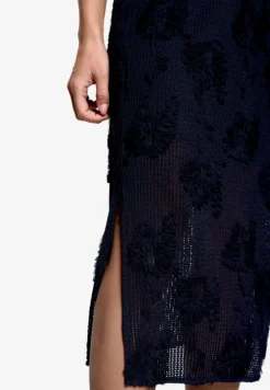 Strickrock Midi mit Gummibund