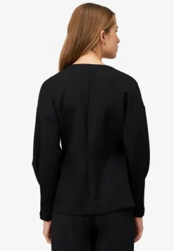 Sweatshirt mit Knopfleiste