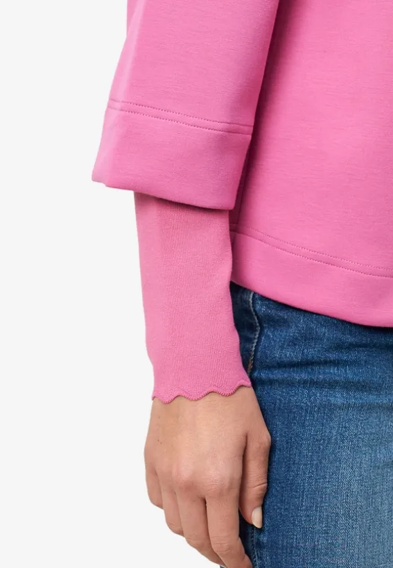 Sweatshirt mit weiten Ärmeln