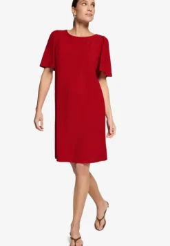 T-Shirt- Kleid mit Rundhalsausschnitt