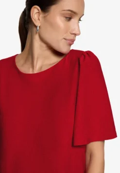 T-Shirt- Kleid mit Rundhalsausschnitt