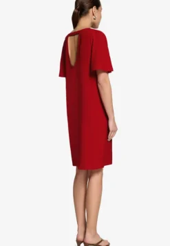 T-Shirt- Kleid mit Rundhalsausschnitt