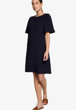 T-Shirt- Kleid mit Rundhalsausschnitt