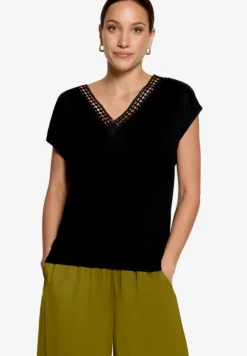 T-Shirt mit Spitze