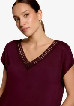 T-Shirt mit Spitze